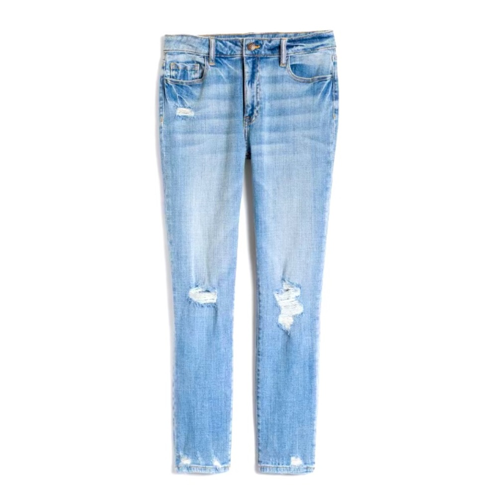 Cosmic Blue Love Girlfriend Jean